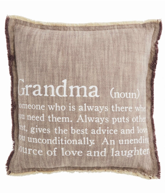 Grandma Definition Pillow