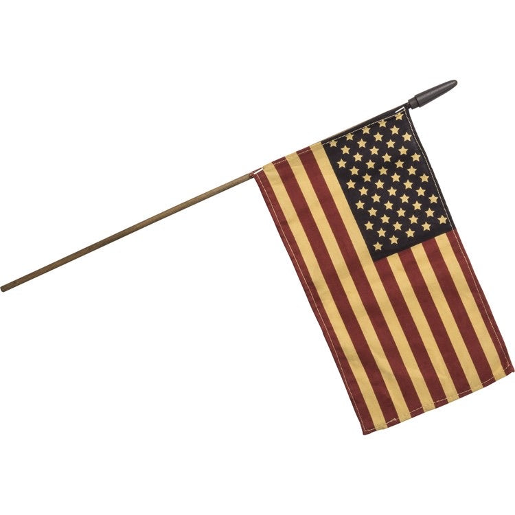 American Flag on Stick