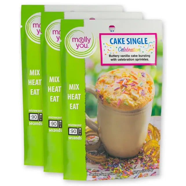 Celebration Cake Microwave Single