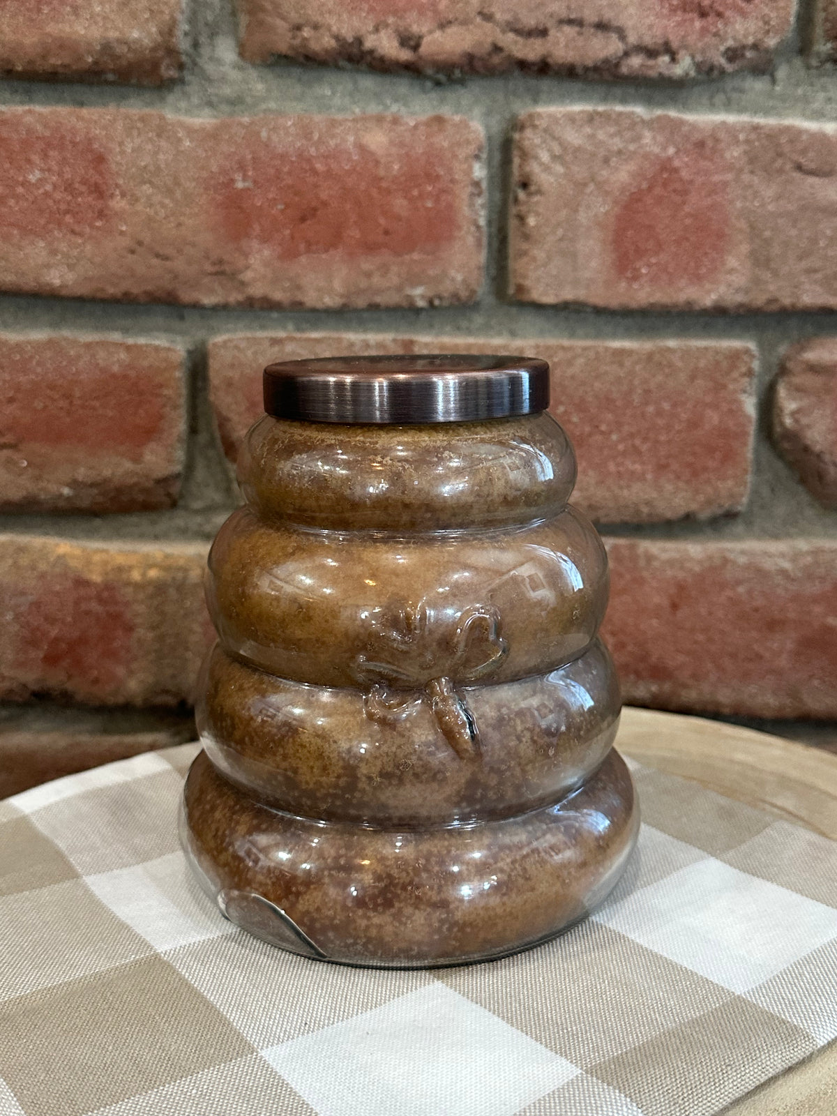 Honey Praline Clusters Beehive Candles - 2 Sizes