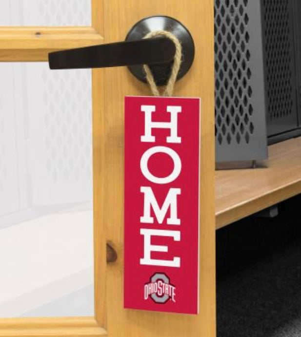 Ohio State Home Jute Hanging Sign