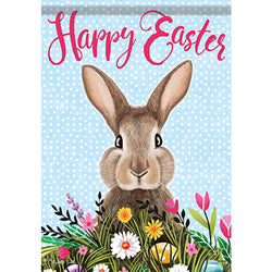 Easter Bunny Garden Flag