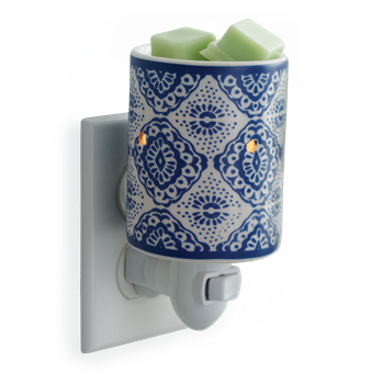 Indigo Porcelain Pluggable Fragrance Warmer