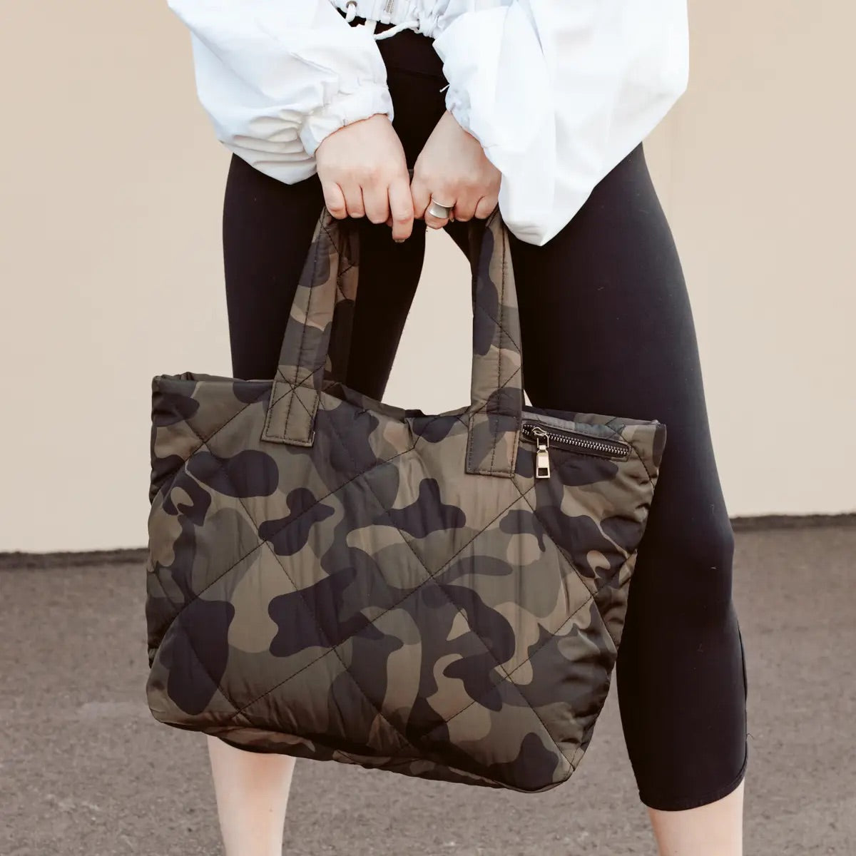 Girl Camo Large Pouch
