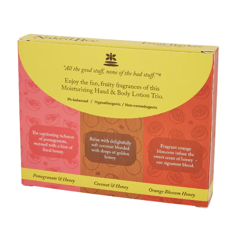 Naked Bee Fruity Basket Lotion Trio
