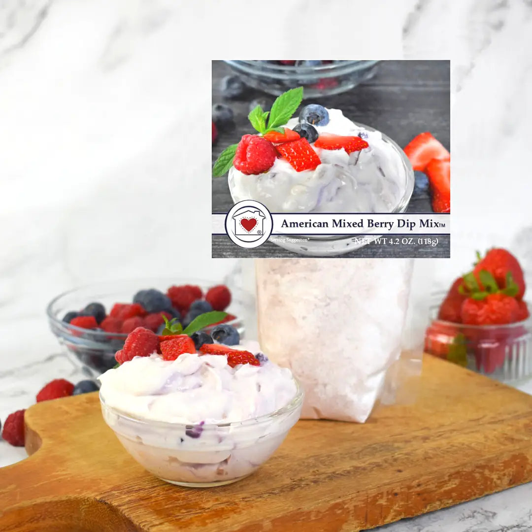 American Mixed Berry Dip Mix