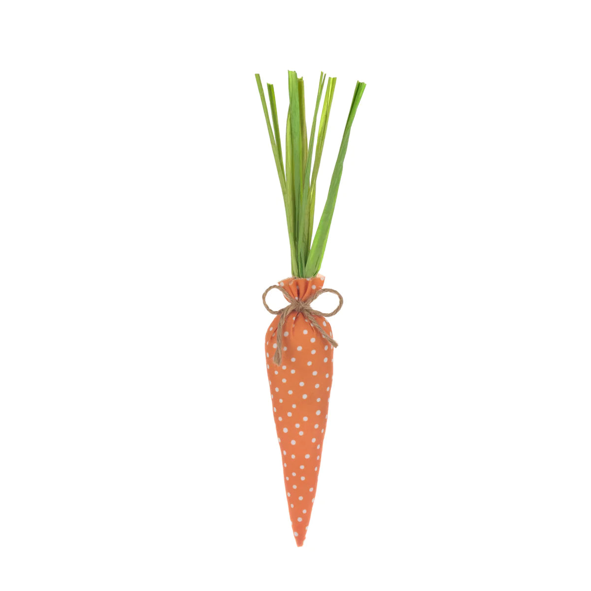 Orange Dotted Fabric Carrot