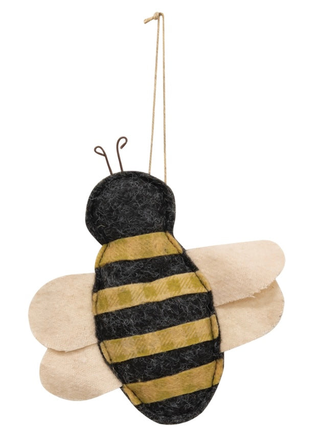 Fabric Bumblebee Ornament