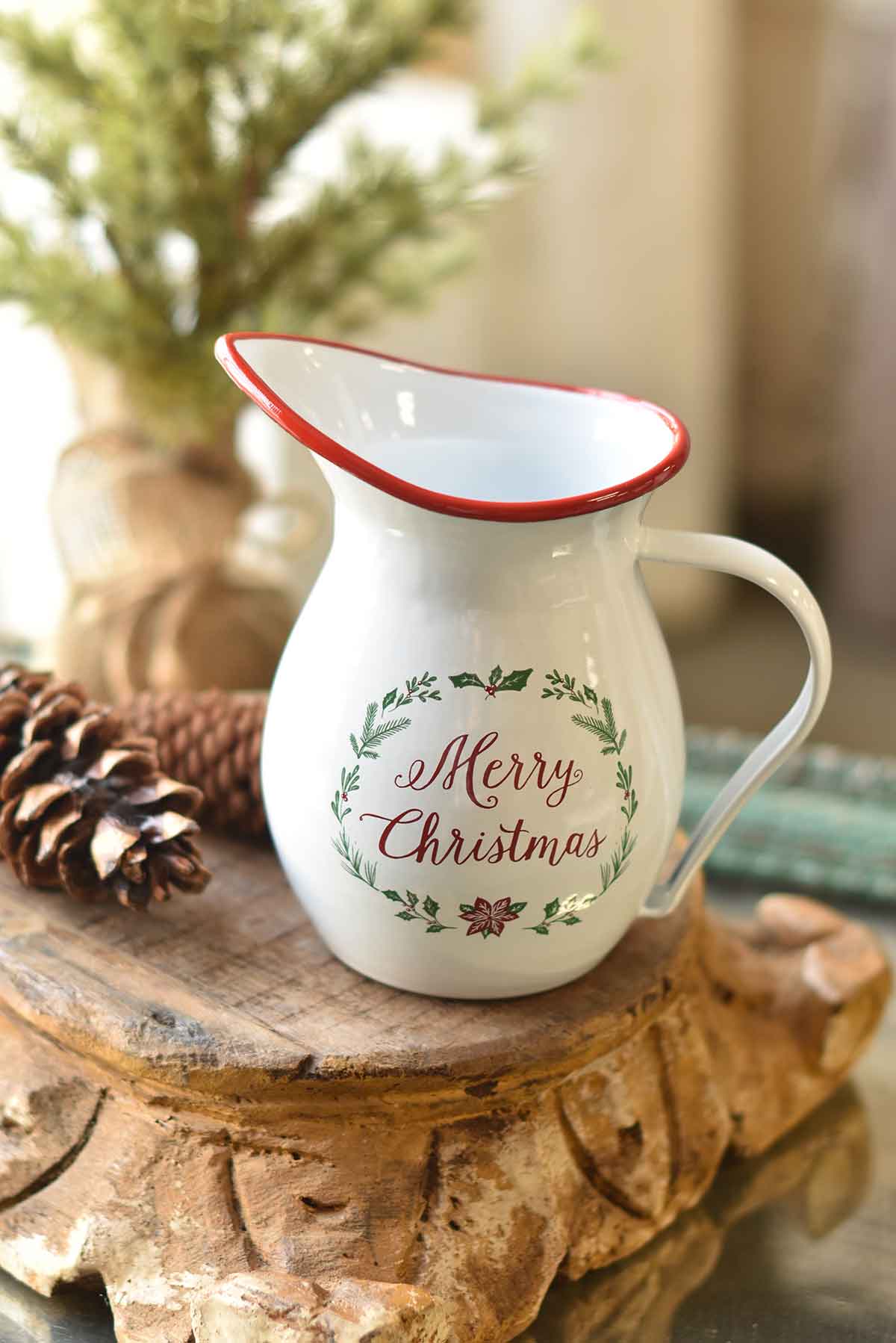 Christmas purchases Pitcher