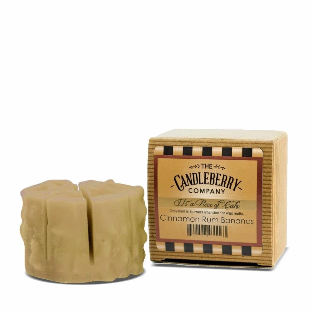 Cinnamon Rum Bananas Candleberry Wax Melt