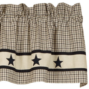 Farmstead Star Valance