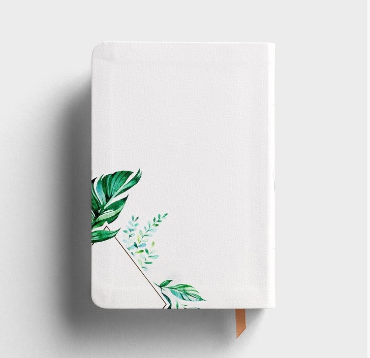 KJV On the Go Bible - White Floral