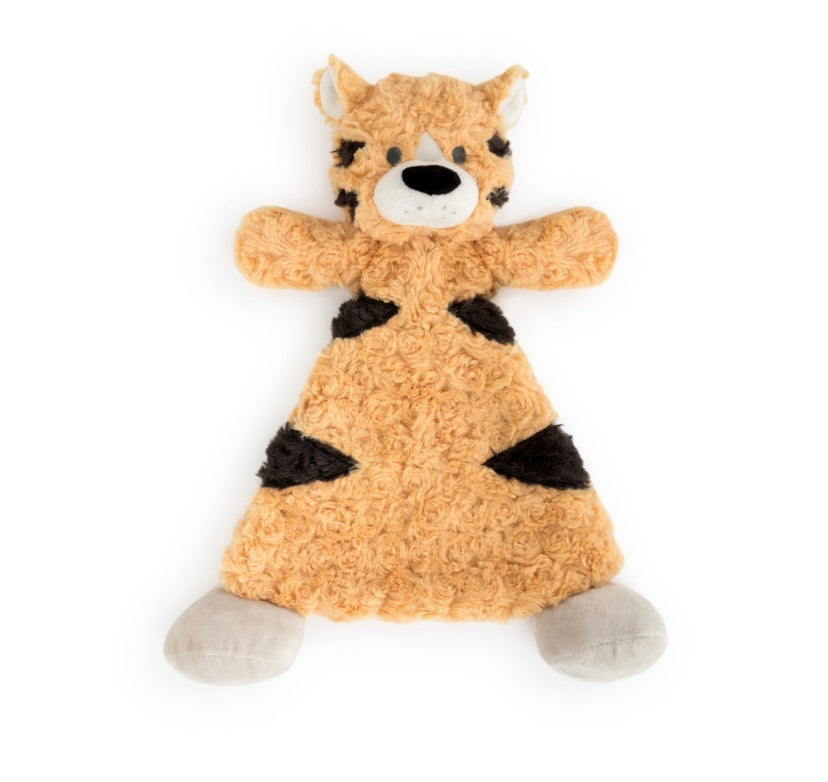 Tobias Tiger Rattle Blankie