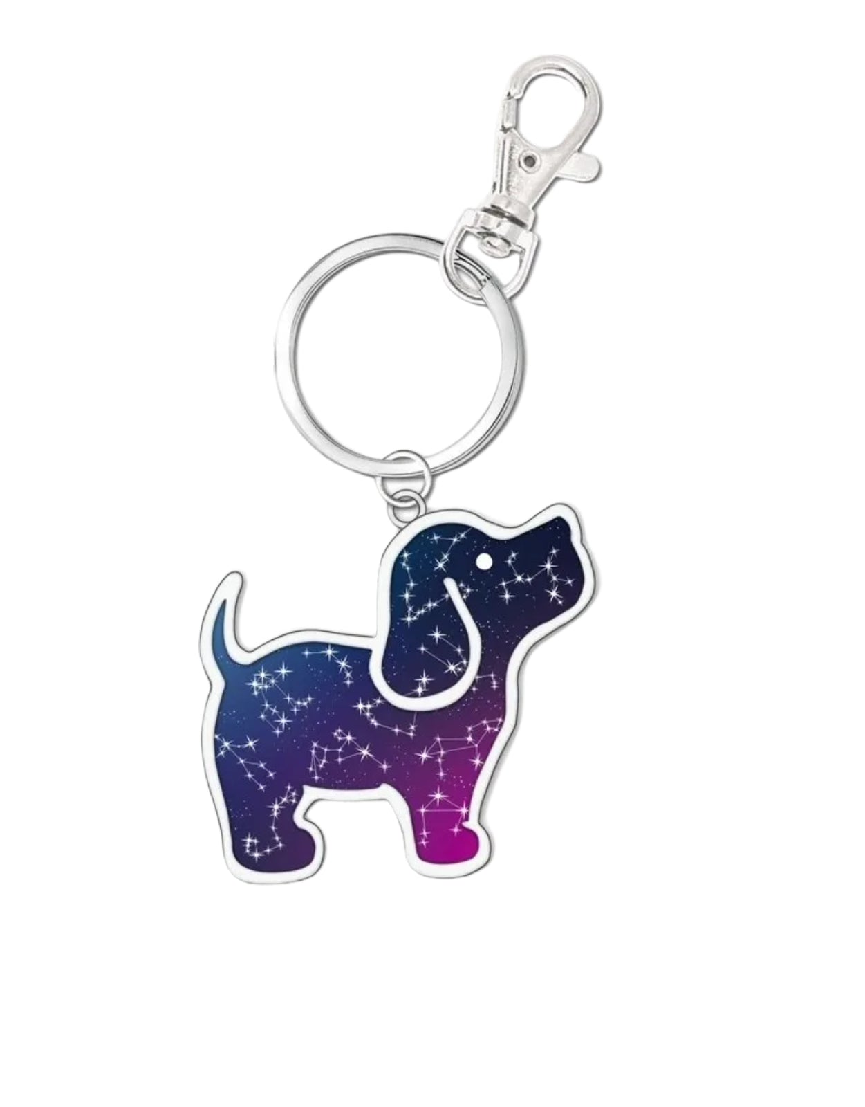 Puppie Love Constellation Pup Key Ring