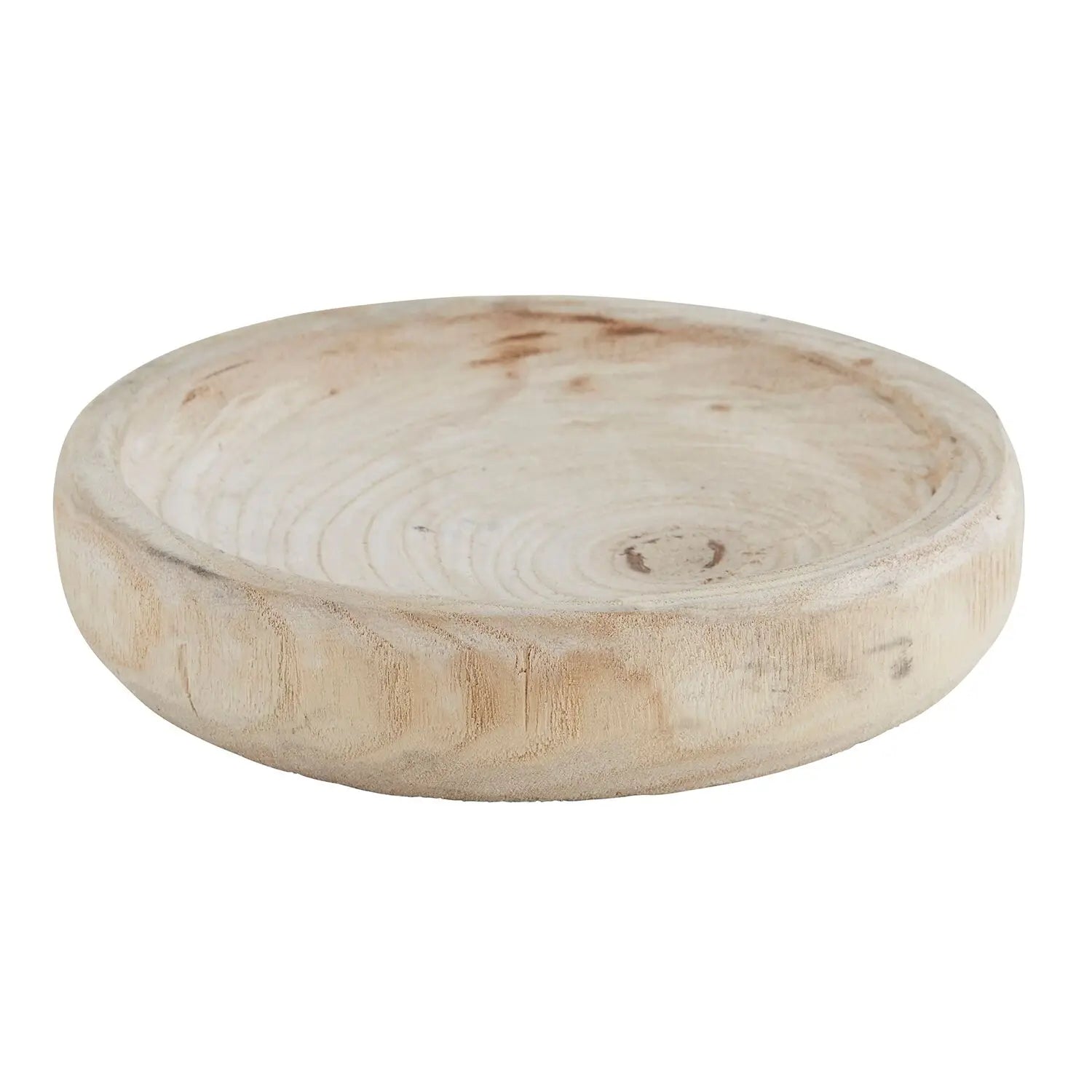 Paulownia Wood Bowl - Natural