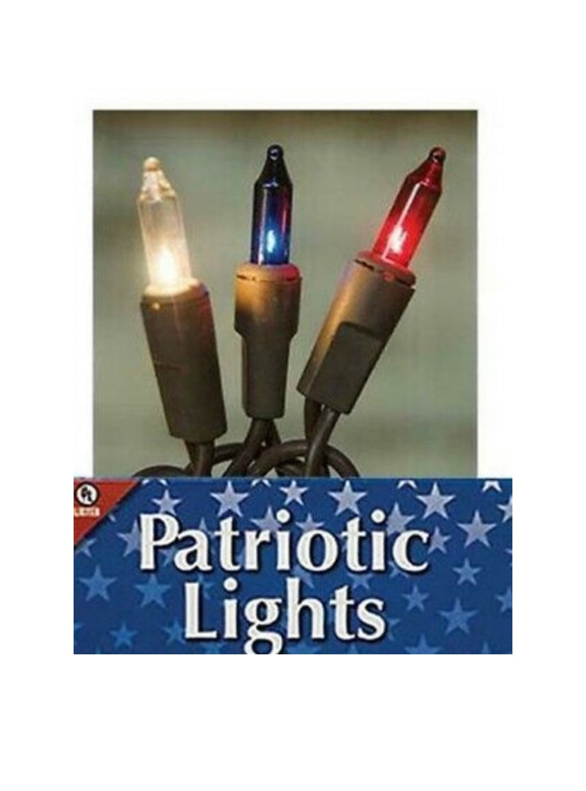 20 Count Patriotic Light Strand