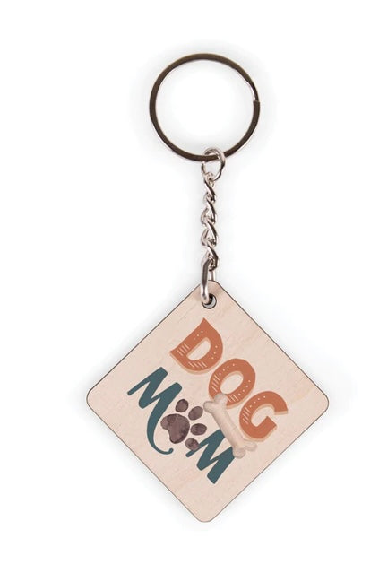 Dog Mom Keychain