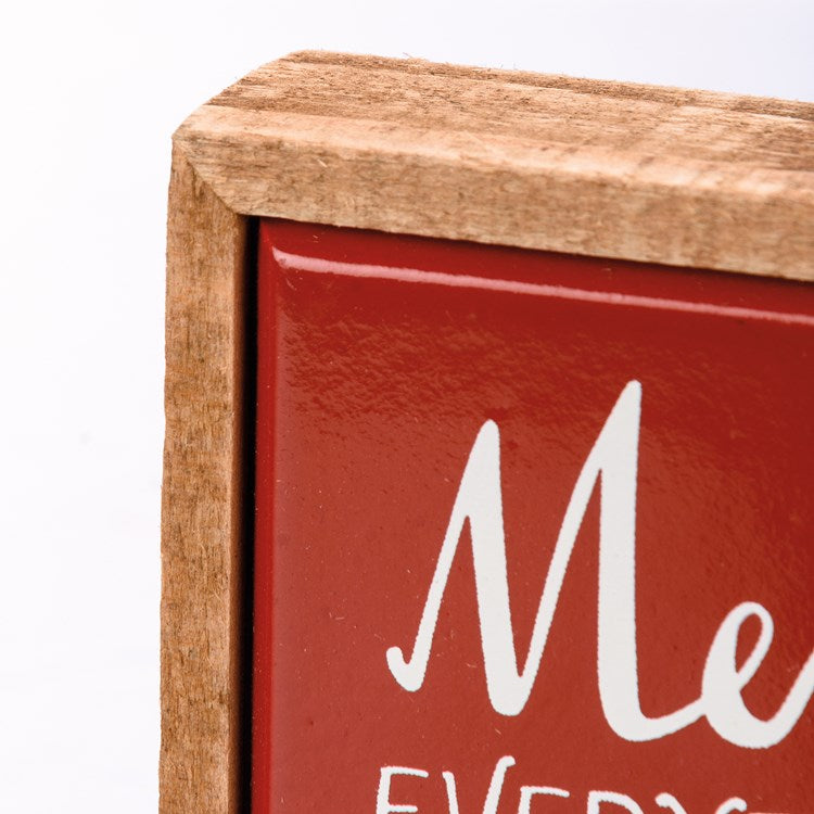 Merry Everything Mini Box Sign