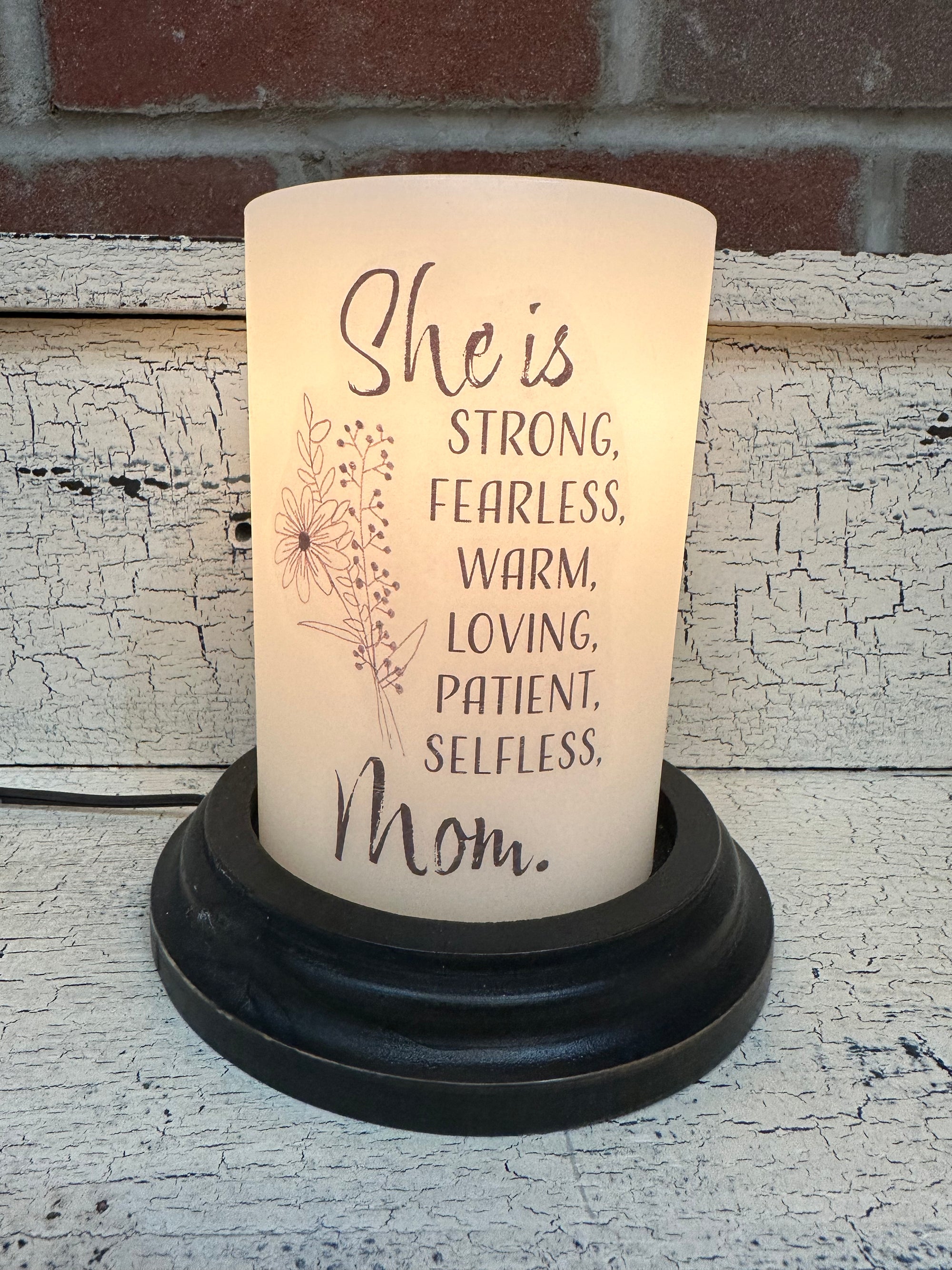 She is Mom Candle Sleeve