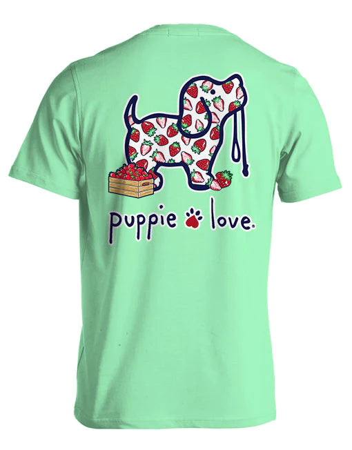 Puppie Love Strawberry Pup Tee