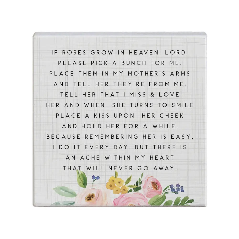 Roses in Heaven Sign