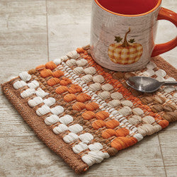 Pumpkin Seed Chindi Trivet