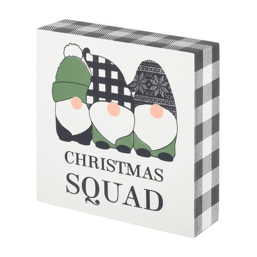 Christmas Squad Gnome Block