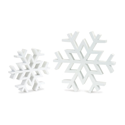 Wood Snowflakes - 2 Sizes - the olde farmstead