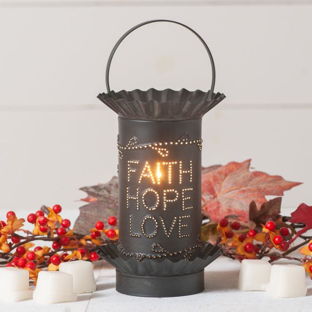 Mini Wax Warmer - Faith Hope Love