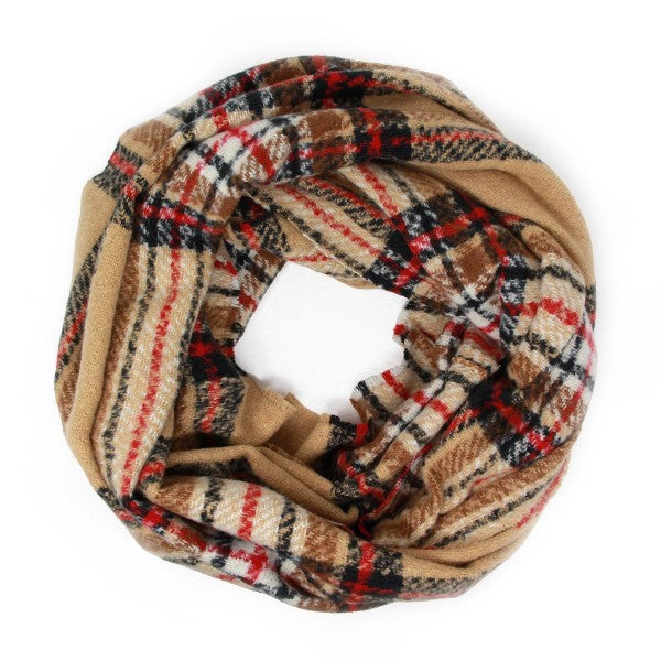 Plaid Knit Scarf - 3 styles