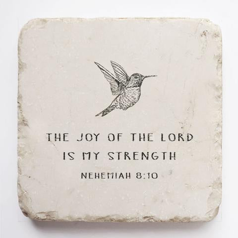 Nehemiah 8:10 Scripture Stone