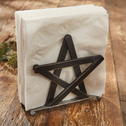 Tobacco Star Napkin Holder