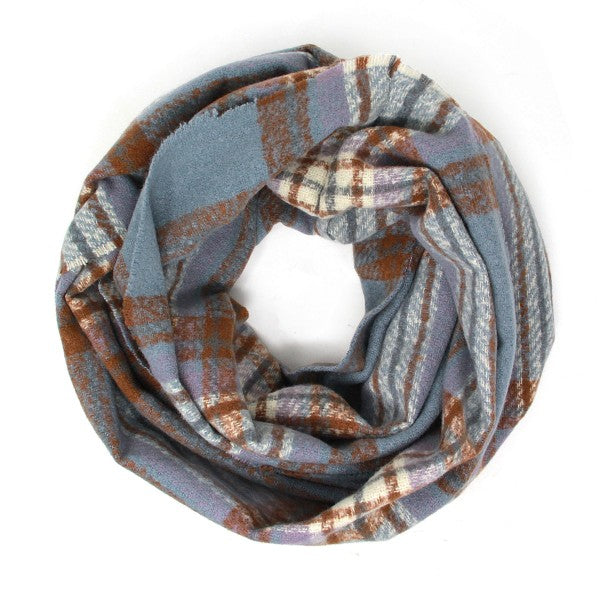 Plaid Knit Scarf - 3 styles