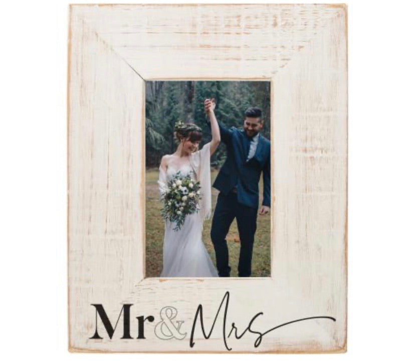 Mr & Mrs Photo Frame