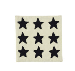 Nine Black Stars Accent Mat