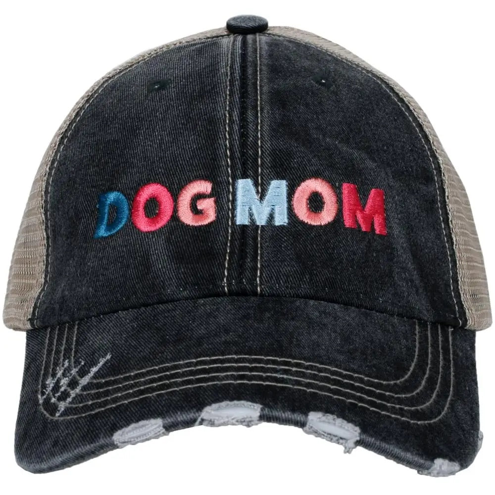 Dog Mom Trucker Hat - Multicolored