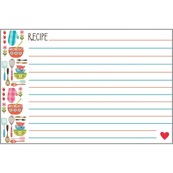 Country Kitchen Recipe Cards