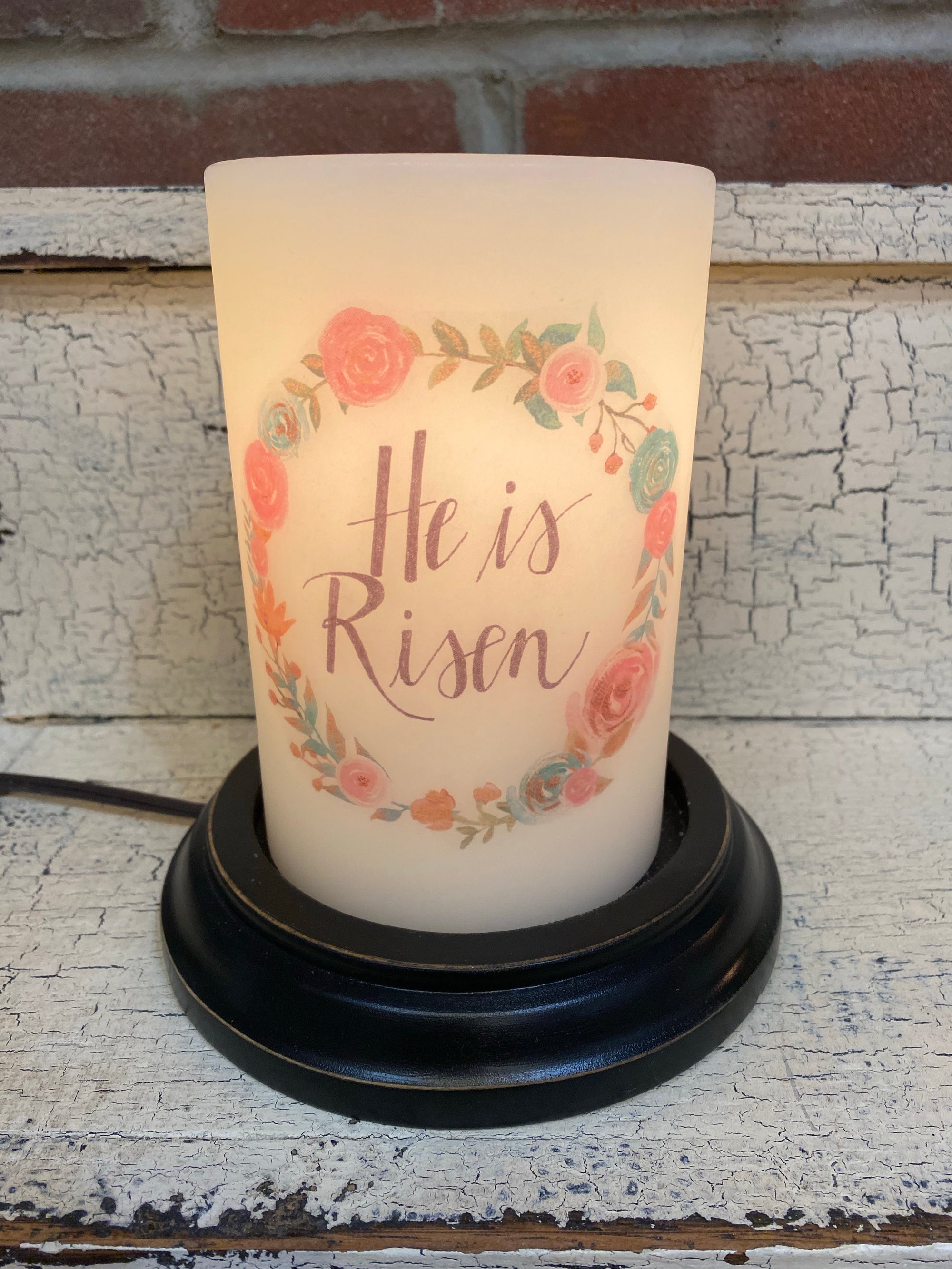 He Is Risen Candle Sleeve