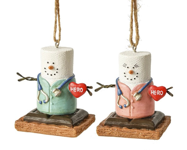 S’mores Hero Ornaments - 2 Styles