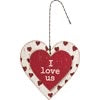 Valentine Ornaments - 3 styles