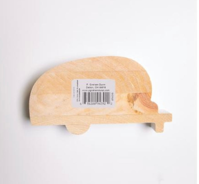Happy Camper Wood Shape