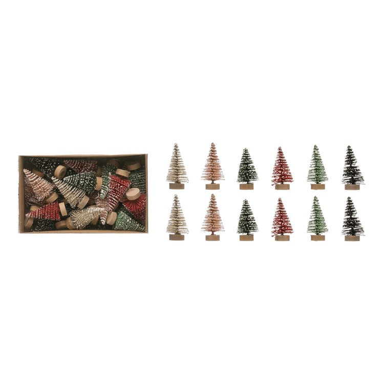 Mini Bottle Brush Trees - 2 styles