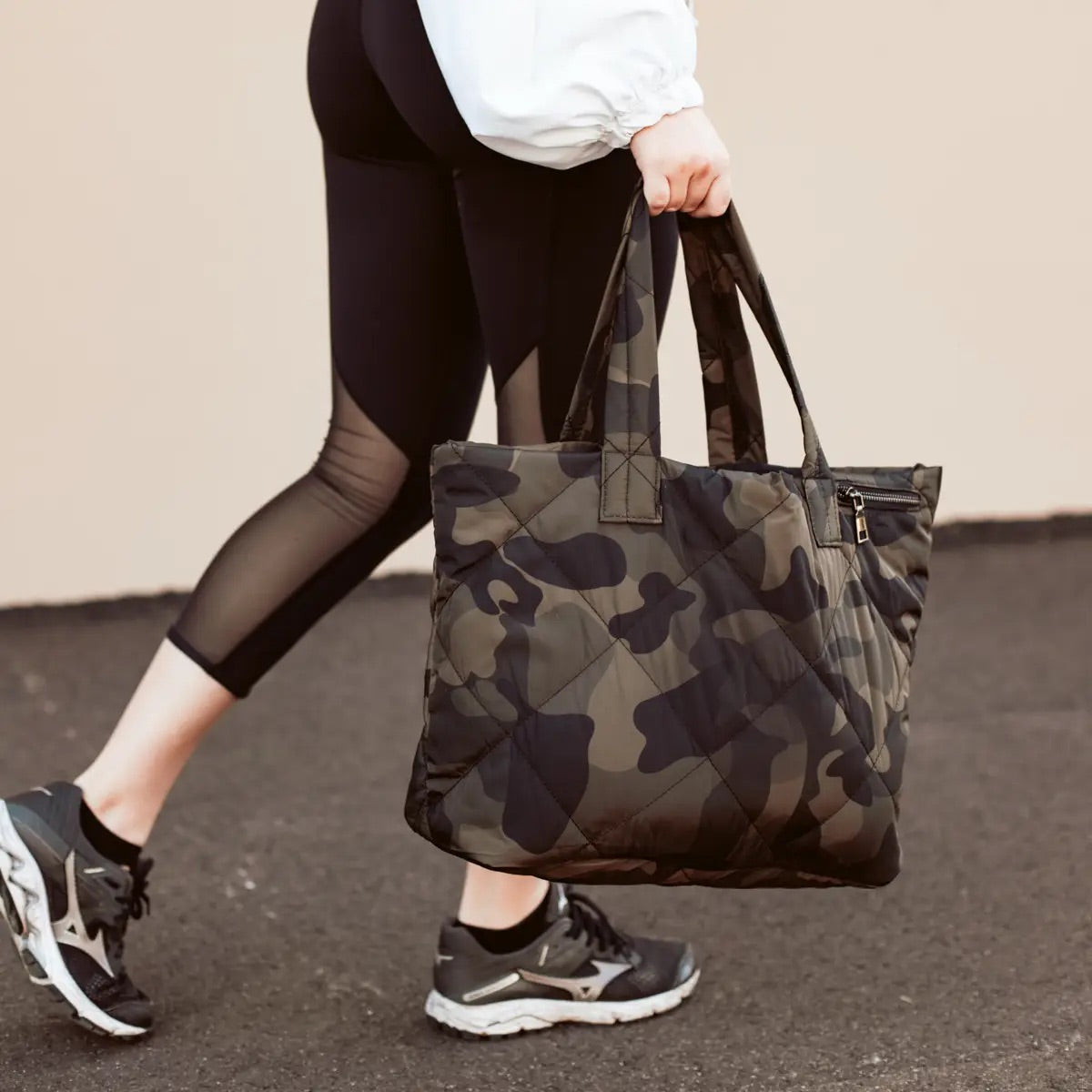 PARFOIS SHOPPER BAG CAMO - Handbag - dark multi-coloured/multi-coloured -  Zalando.de