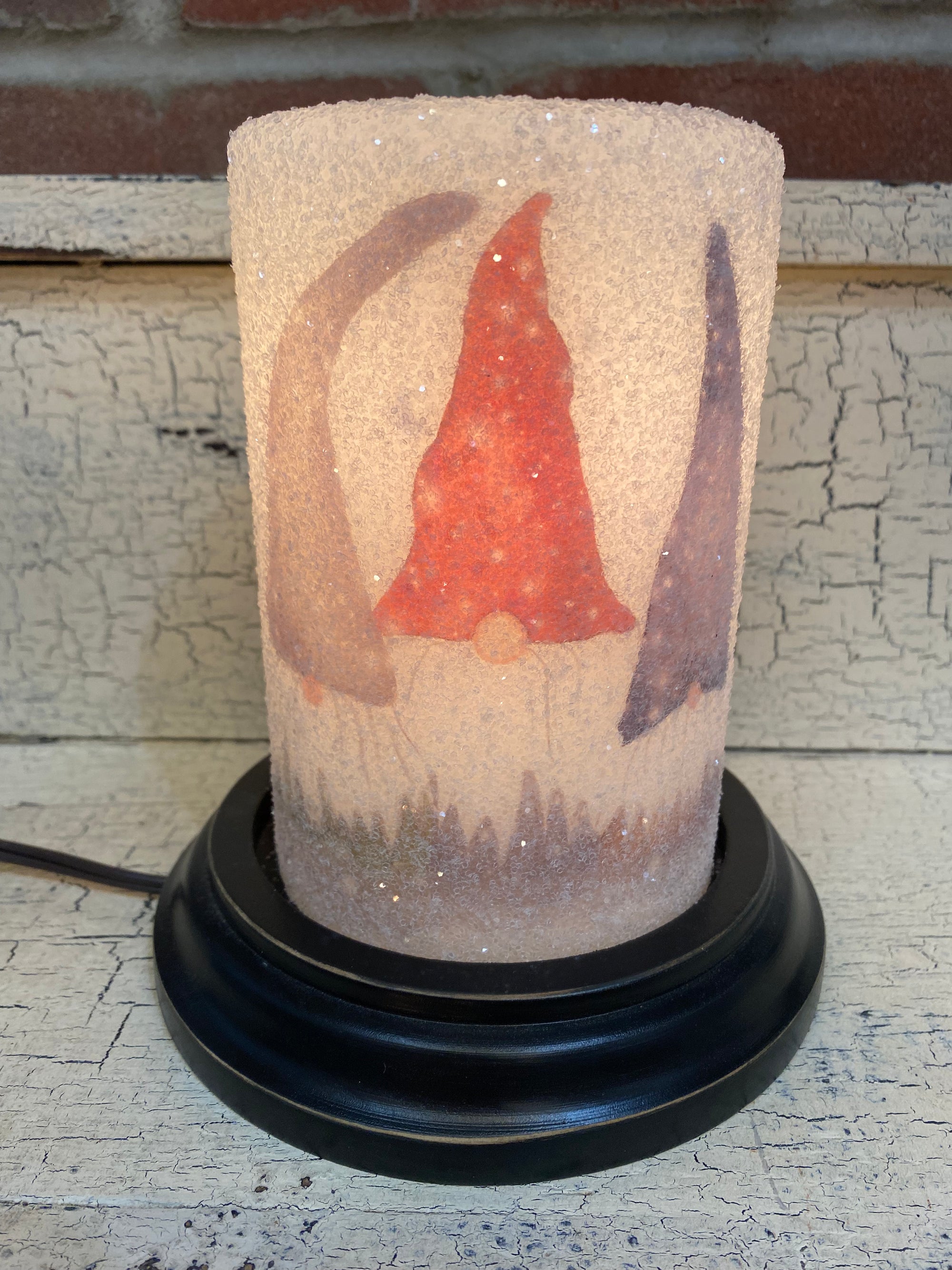 Chilling Gnomes Candle Sleeve
