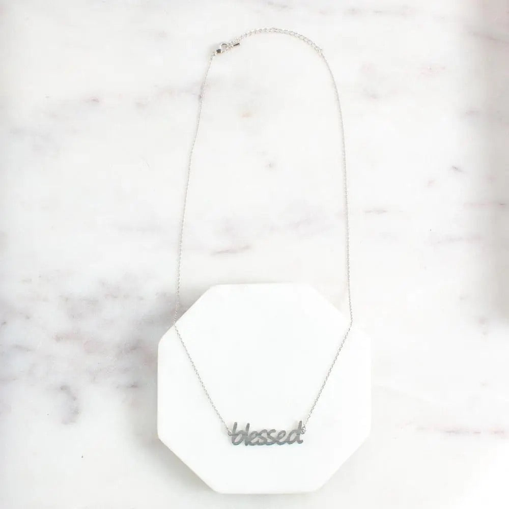 Blessed Name Necklace - 2 Styles