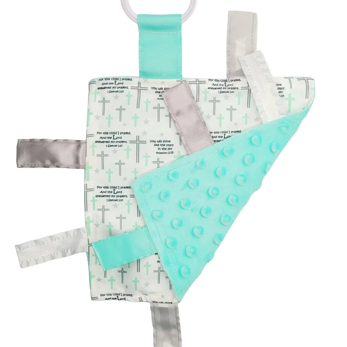 Prayer Baby Tag Keepsake Square Toy