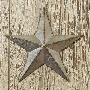 Galvanized Star - 10”