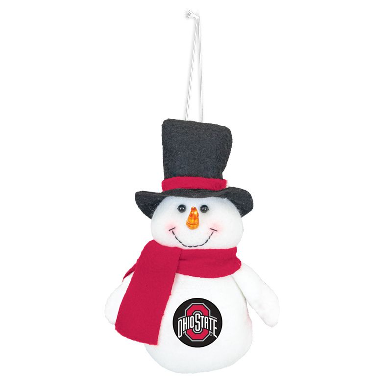 Ohio State Snowman Ornament