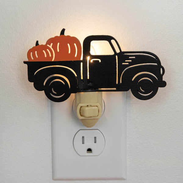 Black Harvest Truck Night Light
