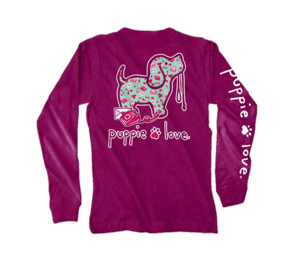Women's Pup Logo Long Sleeve Tee – Occasionally Yours